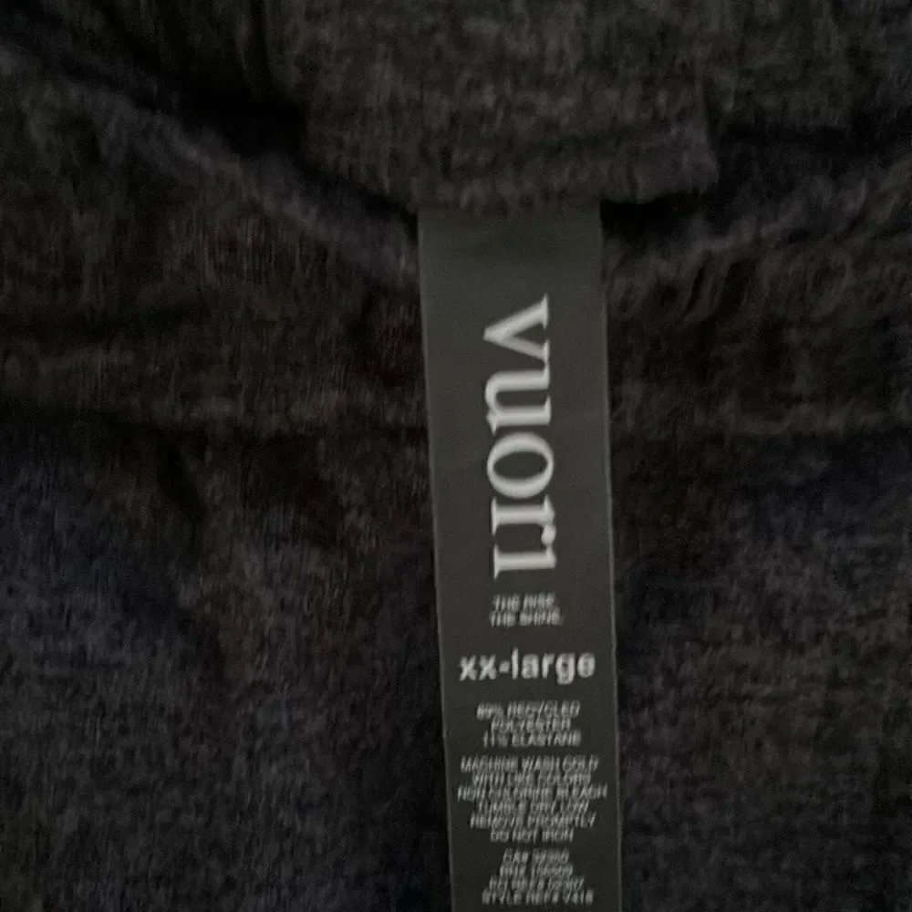 Vuori Ponto Performance Pant in Charcoal Heather Size XX- Large/ NWOT